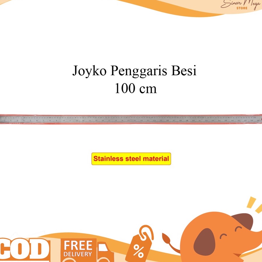 

KI3 Joyko Penggaris Besi 1 cm