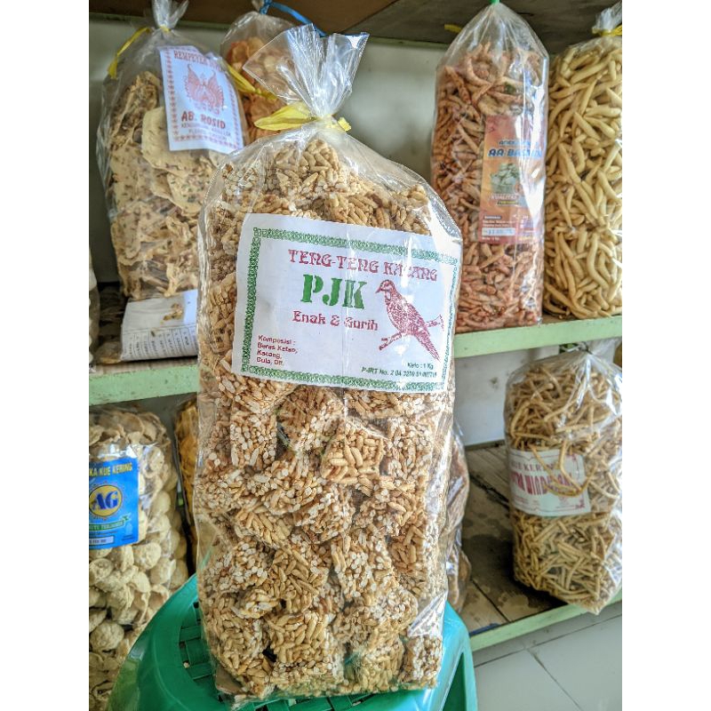 

TENG TENG KACANG 500 GRAM CAP PJK PRODUKSI SENDIRI