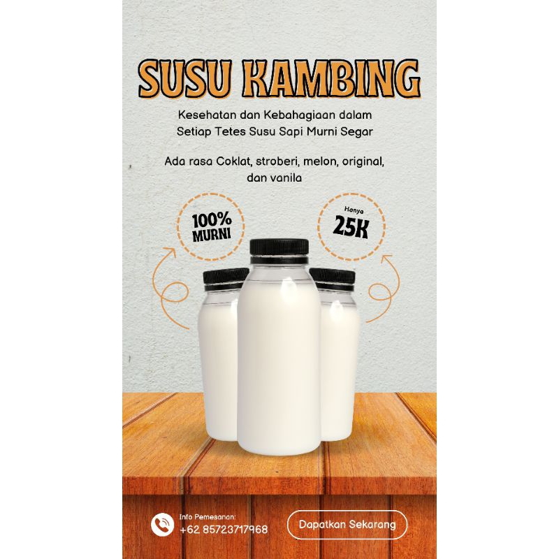 

susu murni kambing