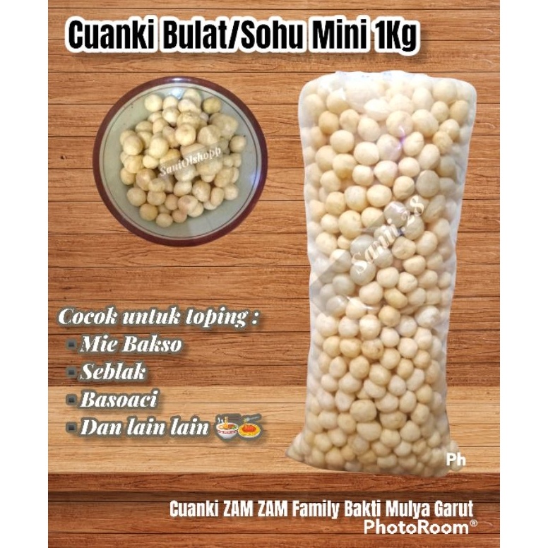 

Sikat Habis Termurah Cuanki Bulat Sohu Mini 1Kg Ikan Asli