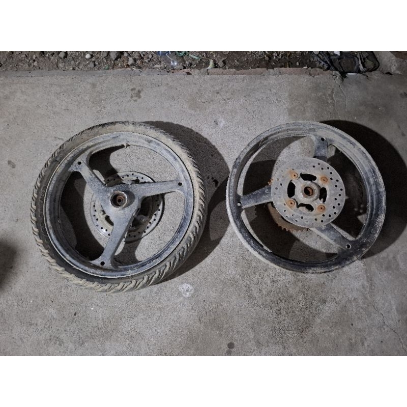 velg racing depan belakang honda tiger revo original