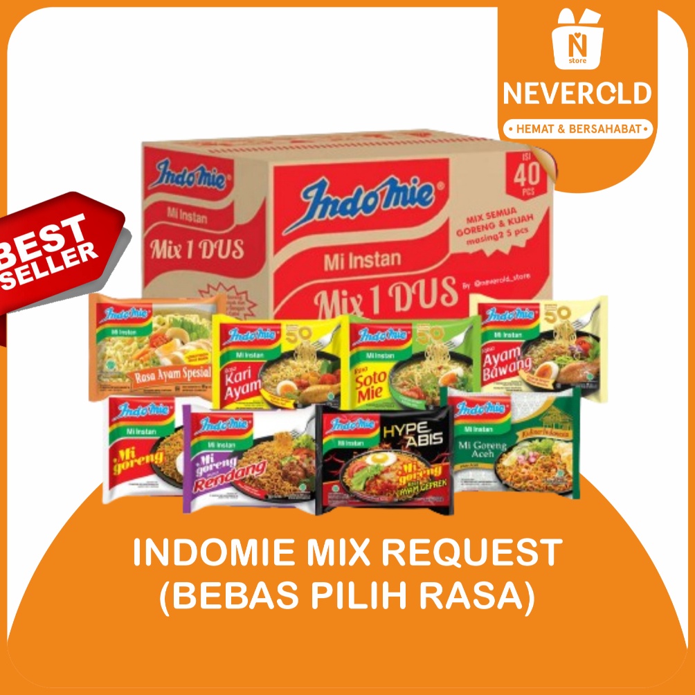 

Diskon Spesial INDOMIE 1 DUS ISI 4 BISA CAMPUR