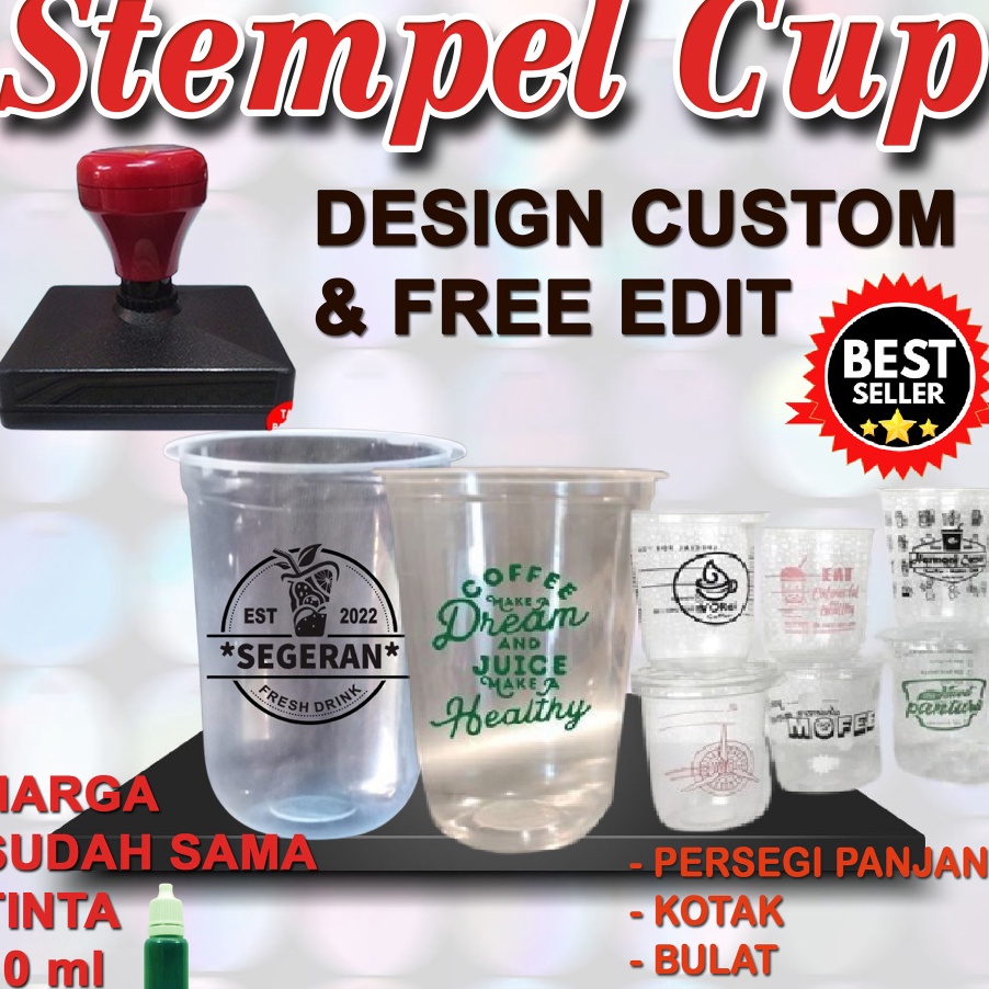 

Grosir STEMPEL GELAS CUP STEROFORM PLASTIK KAYUWATERFROOF