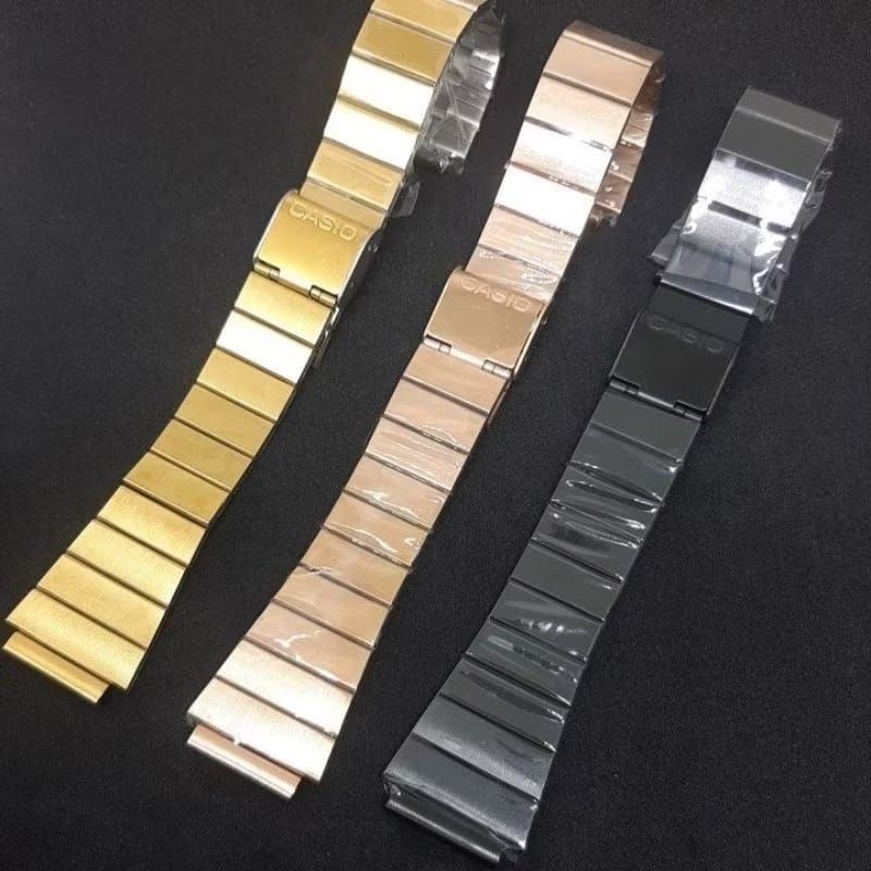 Rantai Bracelet Tali Jam Tangan Casio AE1000 AE1100 AE1200 F-91W W-217H Premium