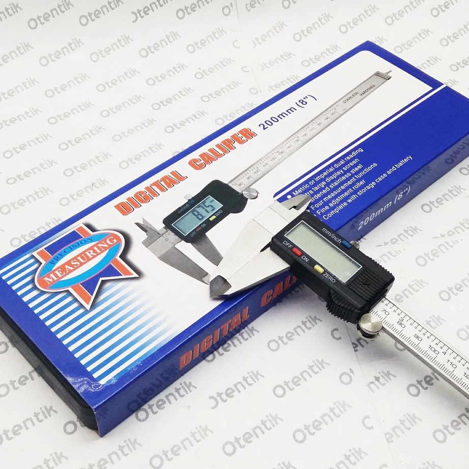 

Hemat SMAT DITAL 8 JANGKA SORONG UKUR DITAL 2MM 8 INCH