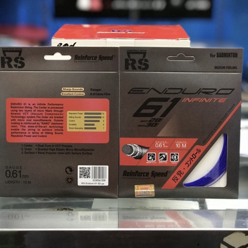 Top Produk Senar Raket badminton RS ENDURO 61 original