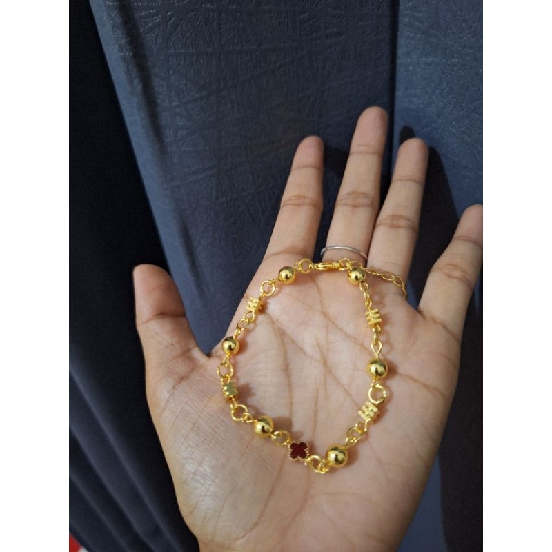 EMAS ASLI SEMAR NUSANTARA VARIASI GELANG SERUT / 0.2 GRAM KADAR 10K