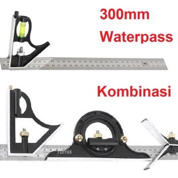 

KF7 Penggaris Mistar Siku L Busur Derajat Kemiringan Sudut Kayu Wateass Multifungsi Stainless Steel