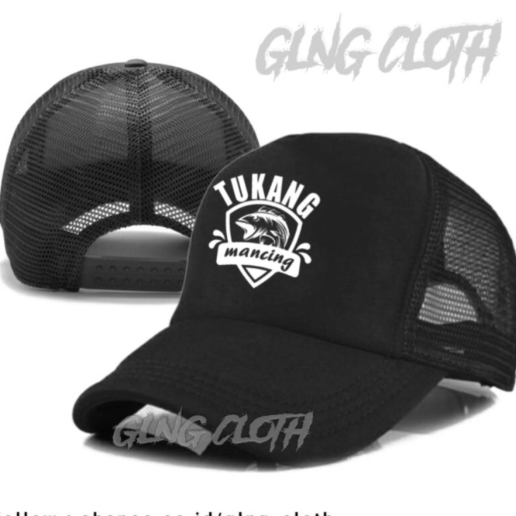 Update Menarik Topi Tukang Mancing Trucker Jaring  Topi Tukang Mancing