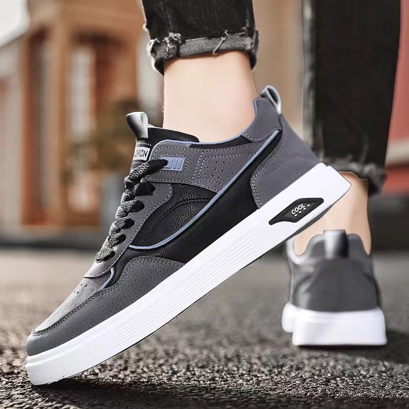Sepatu HIPZO A11 100% Original Pria Untuk Kerja Casual Sneaker Shoes Kulit