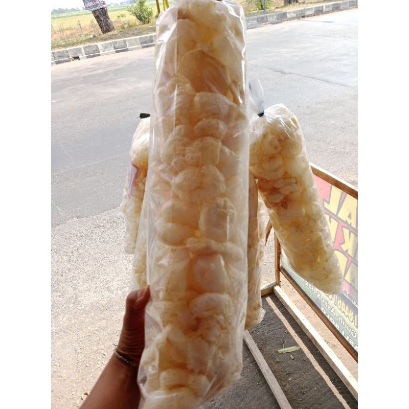 

KRUPUK KULIT SAPI Renyah gurih 150g