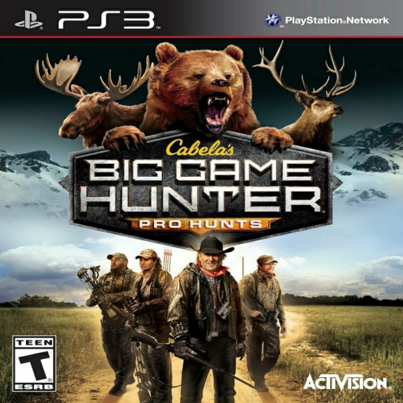 DVD game ps3 hen/cfw Cabela's Big Game Hunter Pro Hunts (game mmcm/multimen)