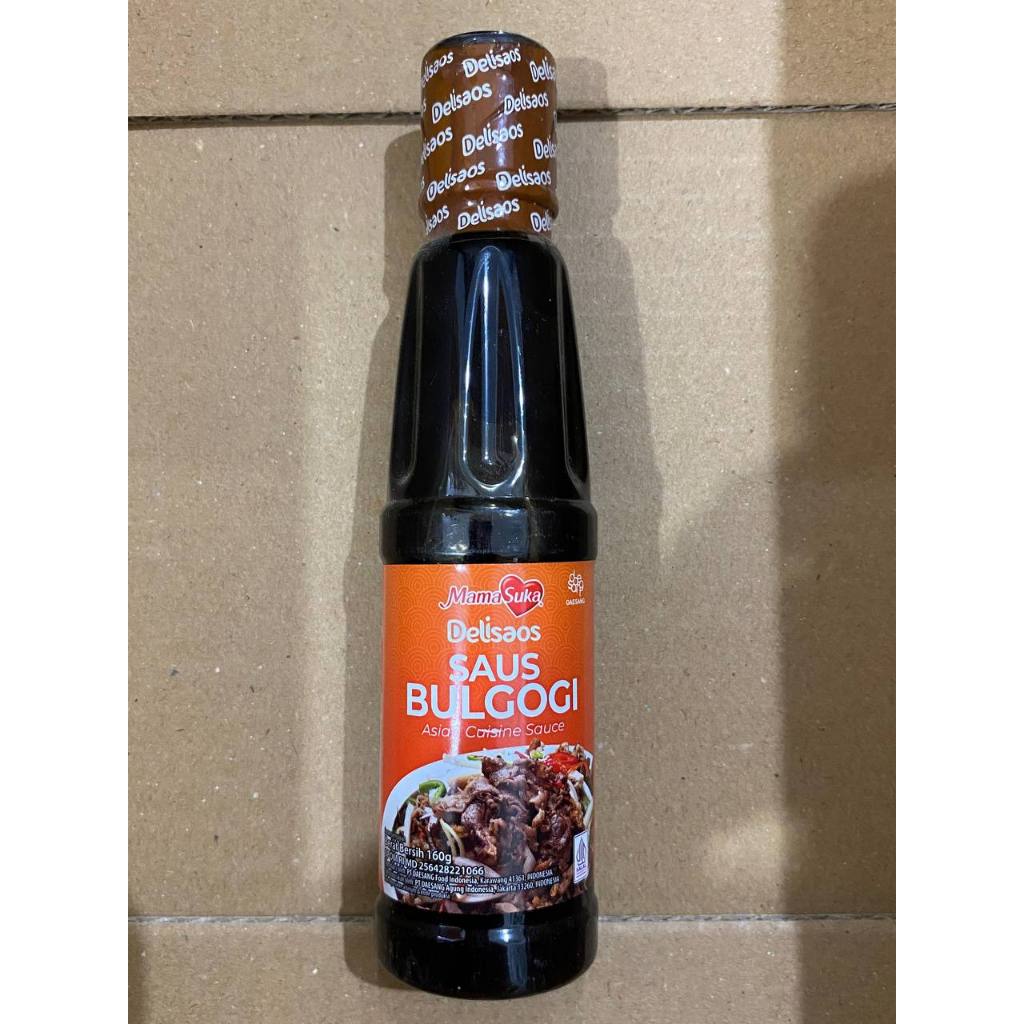 

Mamasuka Delisaos Saus Bulgogi 160gr