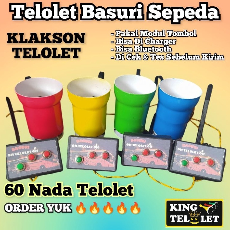 Hadir Baru Corong Toa Klakson Telolet Basuri Sepeda Anak 6 Lebih Lagu Versi Tombol Dan Bluetoot