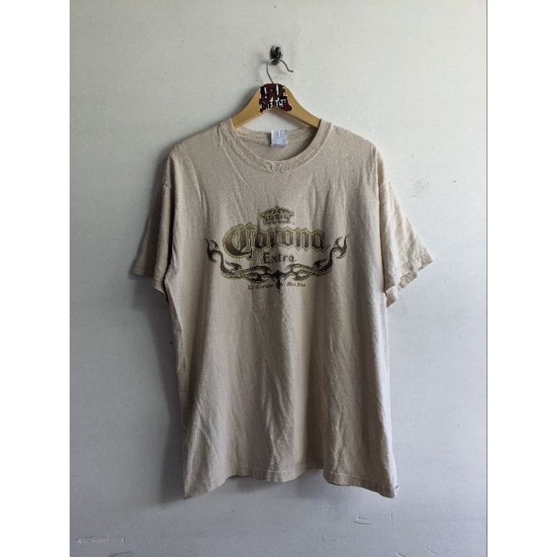 (Kaos Branded) Vintage Corona Extra "La Cerveza Mas Fina" Gildan Ultra '99s