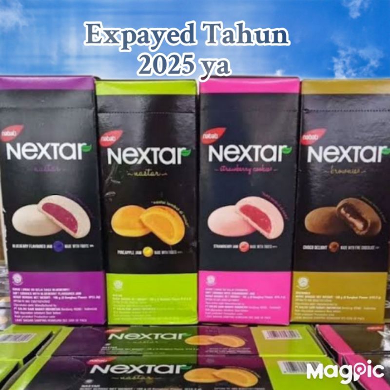 

Kue Nextar Dengan Aneka 3 Varian Rasa Randoom Expayed Tahun 2025 Kemasan 90 Gram