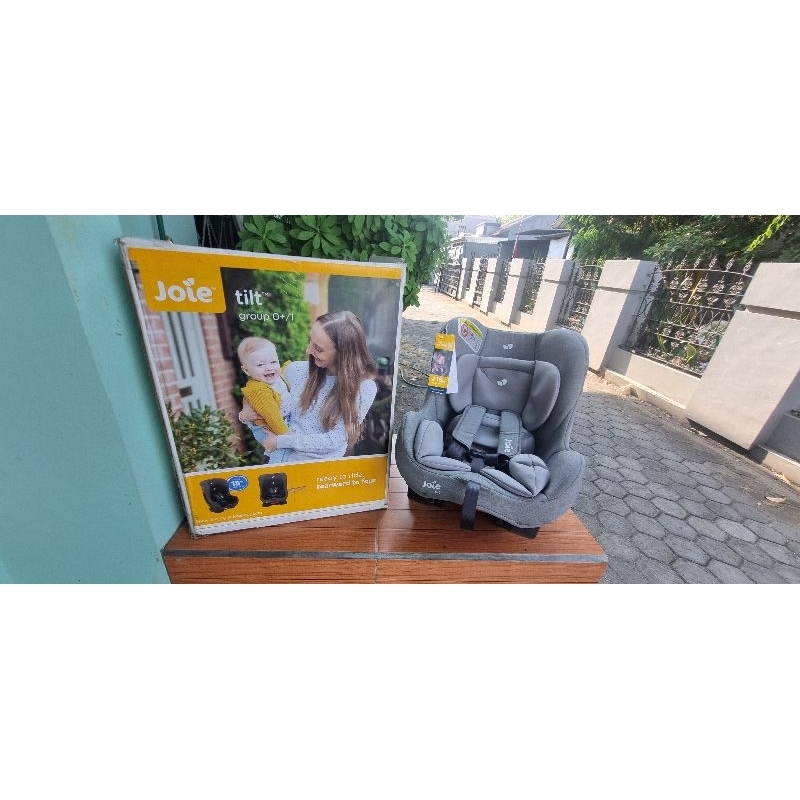 Carseat Joie Tilt Foggy grey "Preloved like new"