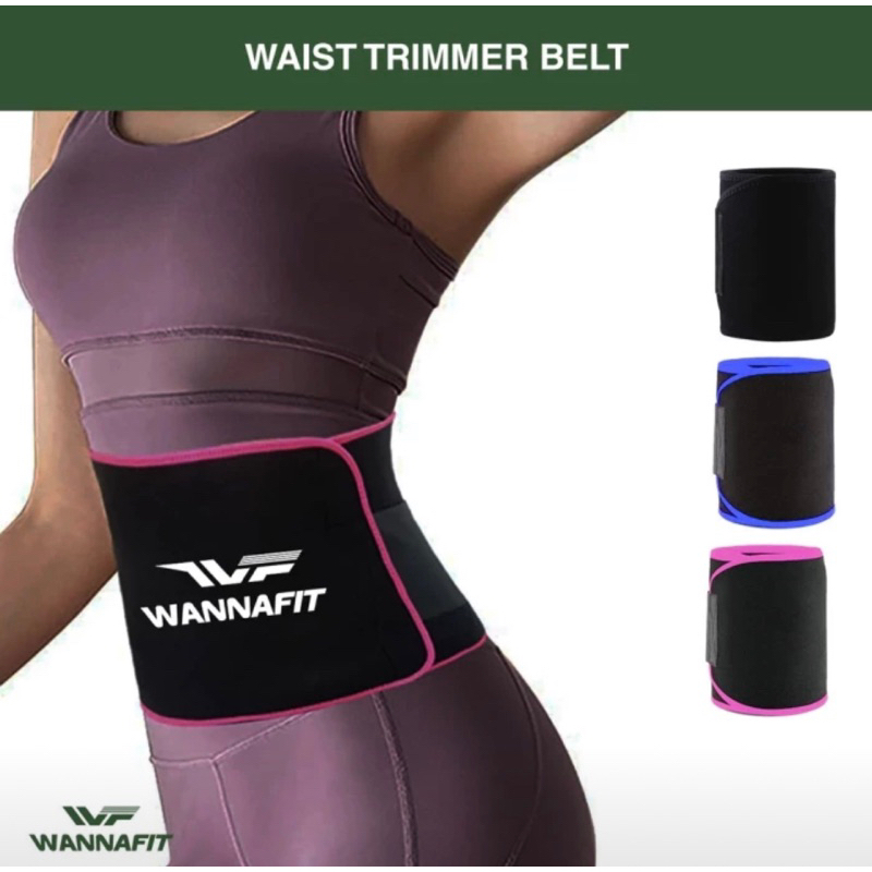 WANNAFIT WAIST TRIMMER KORSET PELINDUNG PENGECIL PERUT WANNAFIT