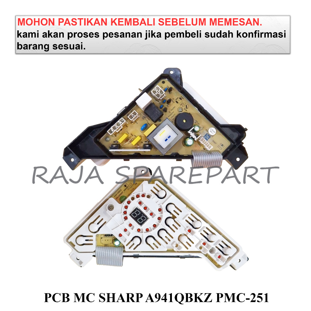 PMC-251 MODUL MESIN CUCI / BOARD MESIN CUCI / PCB MESIN CUCI SHARP A941QBKZ PMC-251