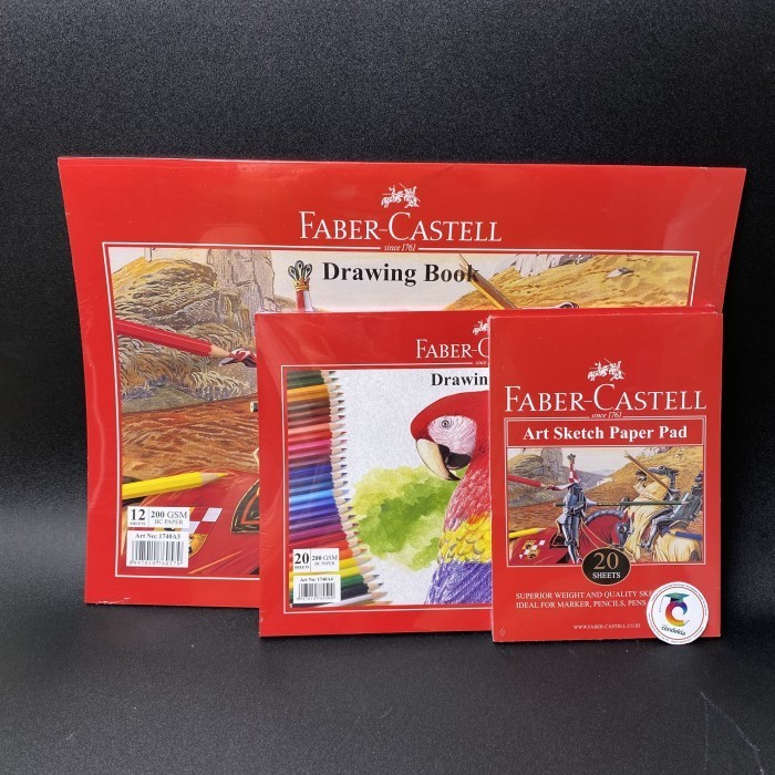 

Sketchbook Drawing Book Faber Castell A5 & A4 (20 lbr) - A5