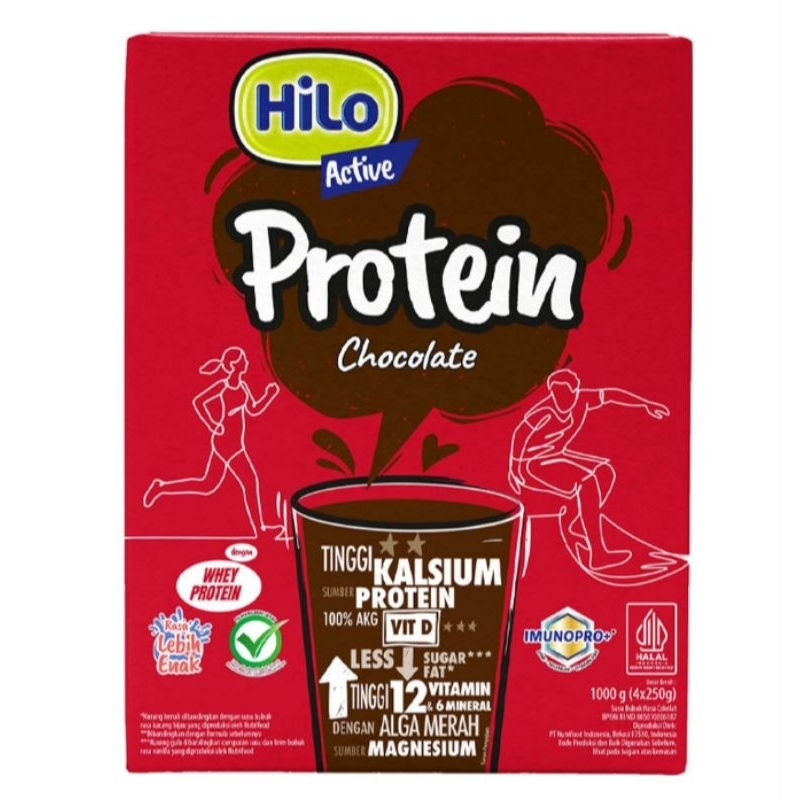 

HiLo active susu bubuk tinggi kalsium rasa cokelat 1 kg