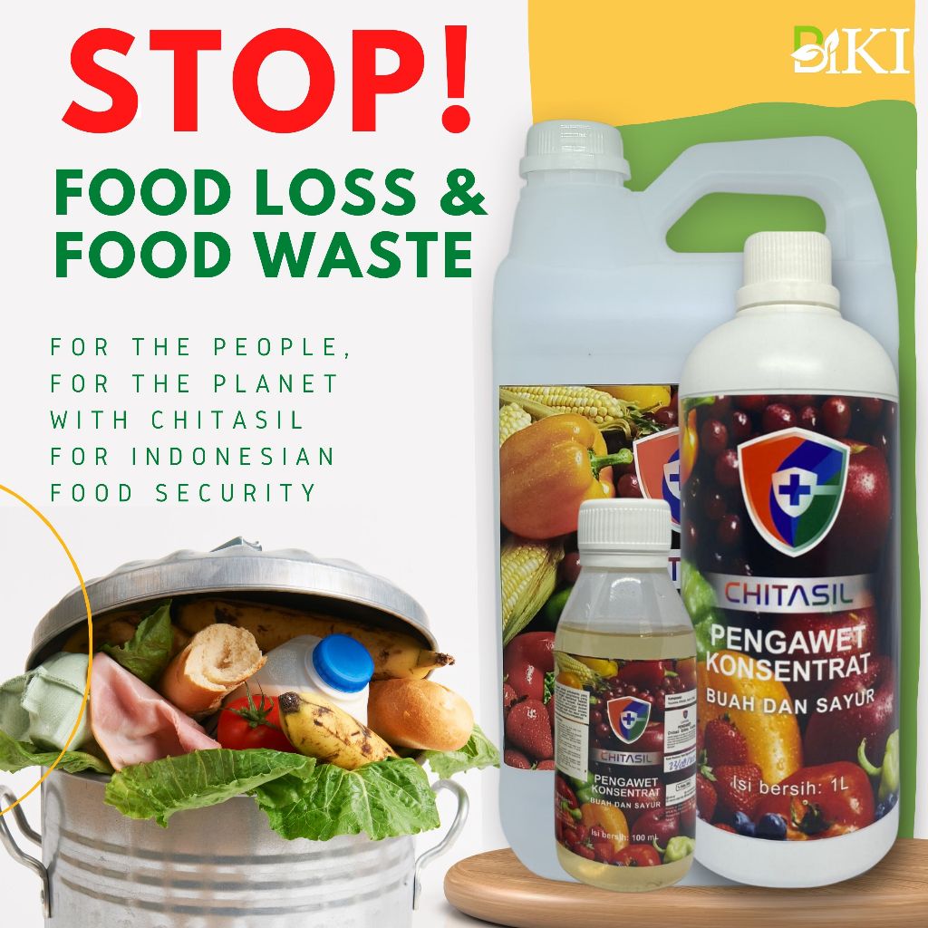 Suksesmoro_ Chitasil Konsentrat 5L - Pelapis/Pengawet Buah Alami Halal Chitosan