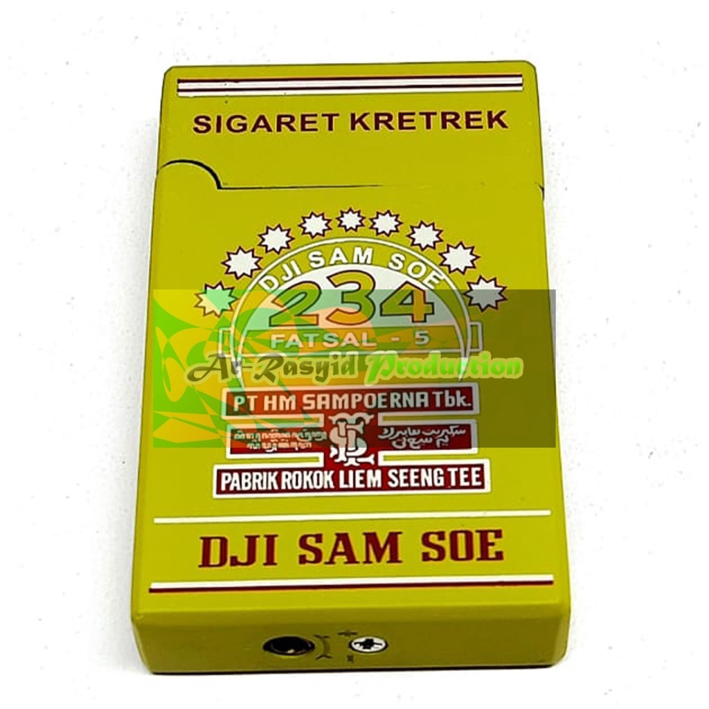 Korek Api Model Dupont Motif Dji Sam Soe 234 Kuning 287-27 Unik