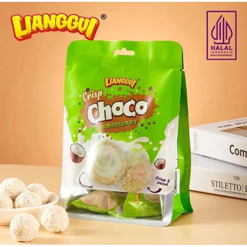 

Lianggui Burst Choco Coconut Crispy 80gr