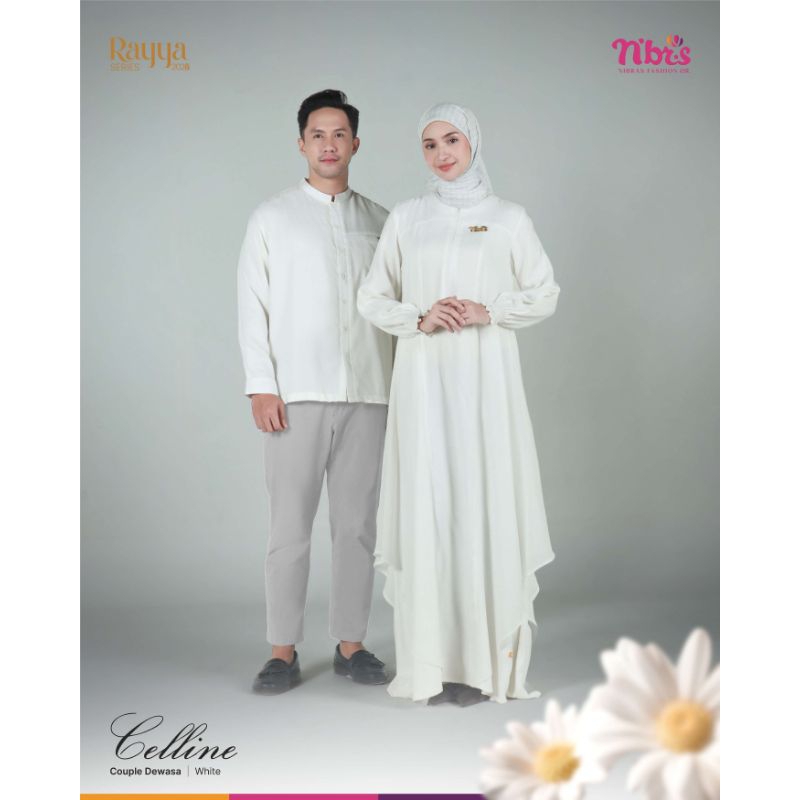 SARIMBIT KELUARGA NIBRAS / GAMIS PUTIH / GAMISMURAH