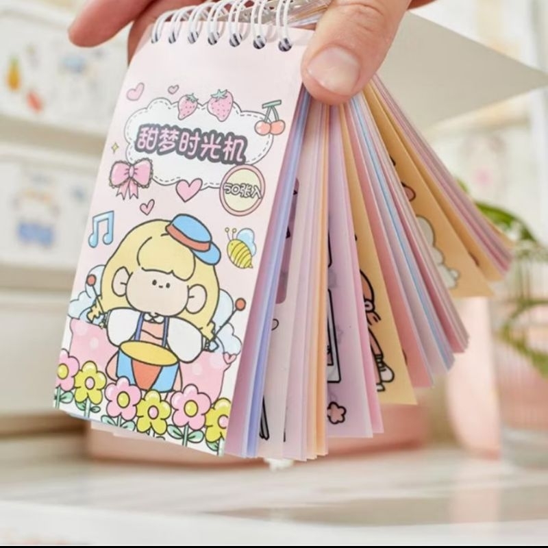 

sticker buku box buku tulis mini lembar sticker box buku mini