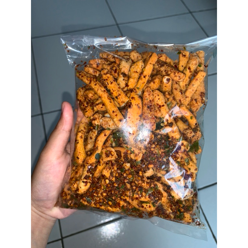 

Basreng Pedas Daun Jeruk 200g