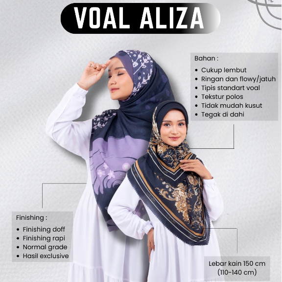 Hijab Printing / Aliza Scarf / Hijab Printing Free Custom Desain