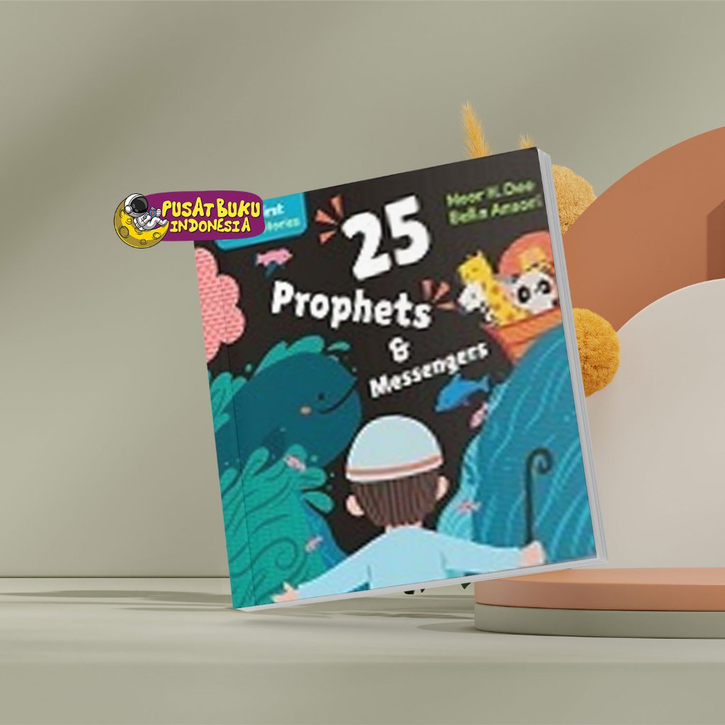 Buku Dongeng Cerita Anak Kisah 25 Nabi & Rasul Bahasa Inggris Boardbook Anak Tk Paud
