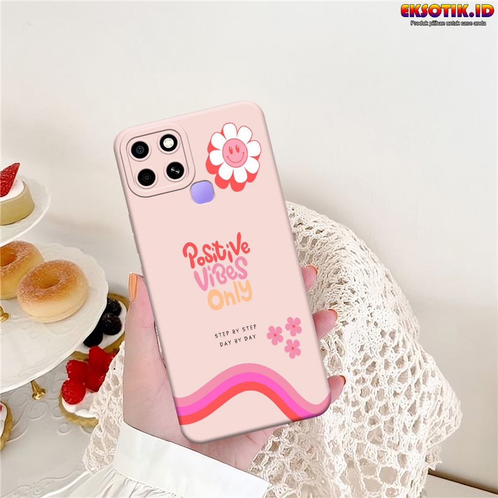 Case Infinix Smart 6 - Casing Infinix Smart 6 - Fashion Case - Silikon Infinix Smart 6  - Motif Kere