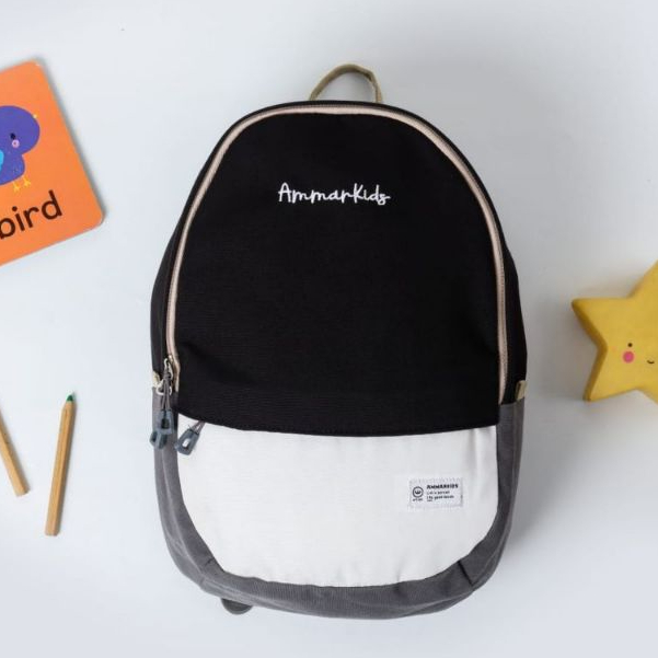 

Tas Sekolah Anak Bahan Canvas Premium Daily Backpack by Ammarkids