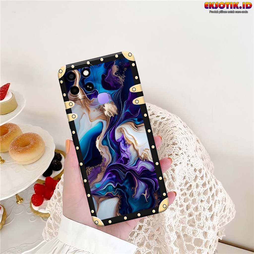 Case Infinix Smart 6 - Casing Infinix Smart 6 - Fashion Case - Silikon Infinix Smart 6  - Motif Kere