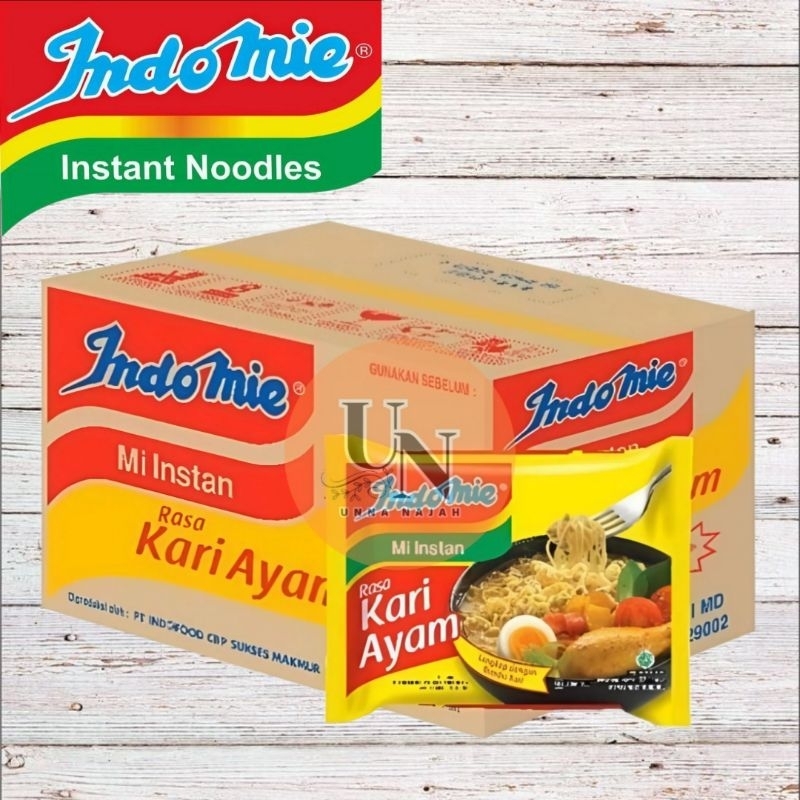 

Indomie kari ayam 1 dus isi 40 pcs