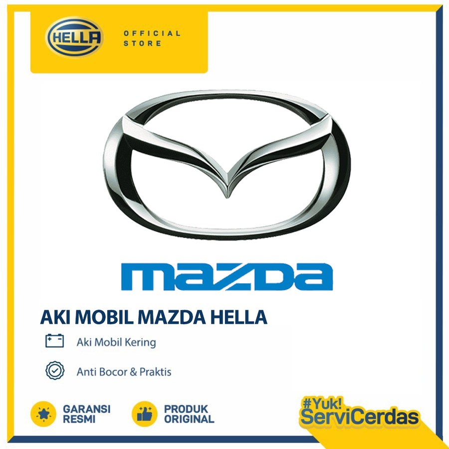Aki Mobil Mazda Hella Aki Mobil Kering
