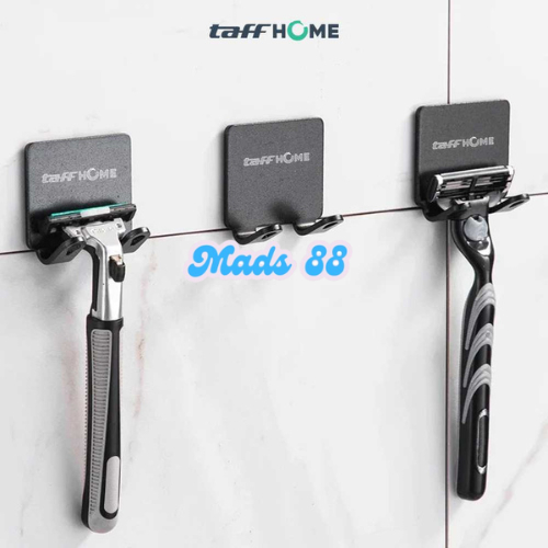 Wall Hook Hooks Hanger Gantungan Alat Cukur Rambut Kumis Jenggot Sikat Gigi Tempel Dinding Serbaguna