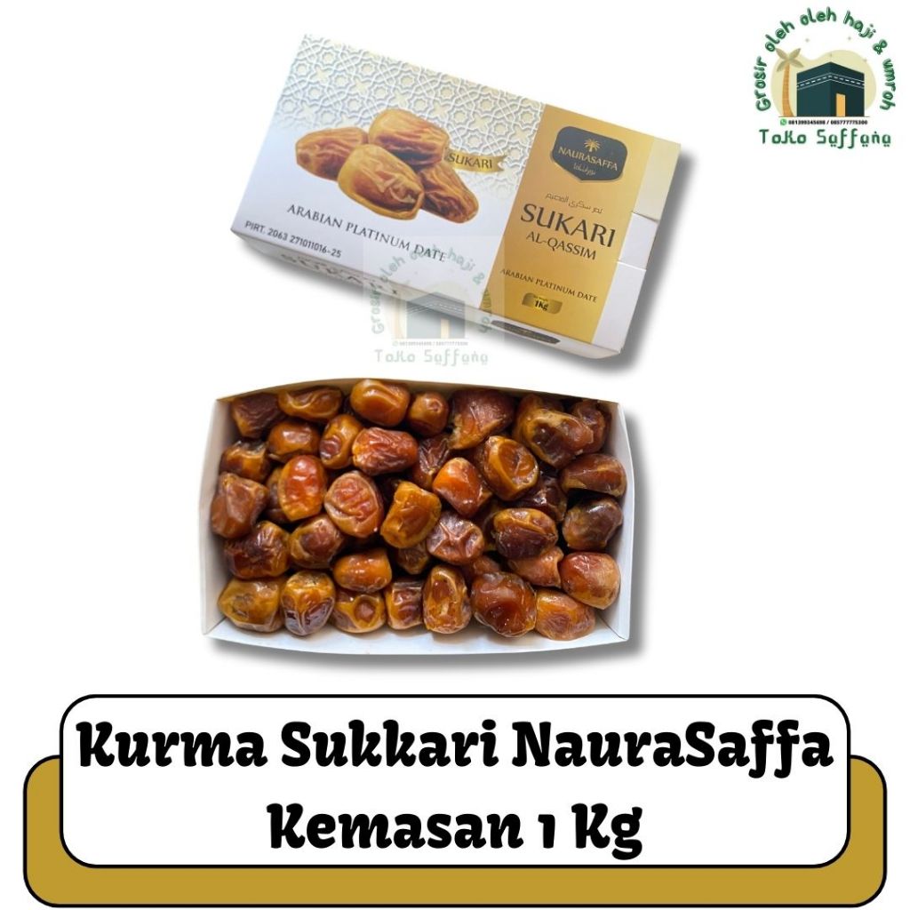 

OLEH OLEH HAJI DAN UMROH 1KG KURMA SUKKARI AL QASSIM I KURMA BASAH I KURMA SUKARY SYIFA HERBAL ALAMI 500GR I SUKKARY 1KG