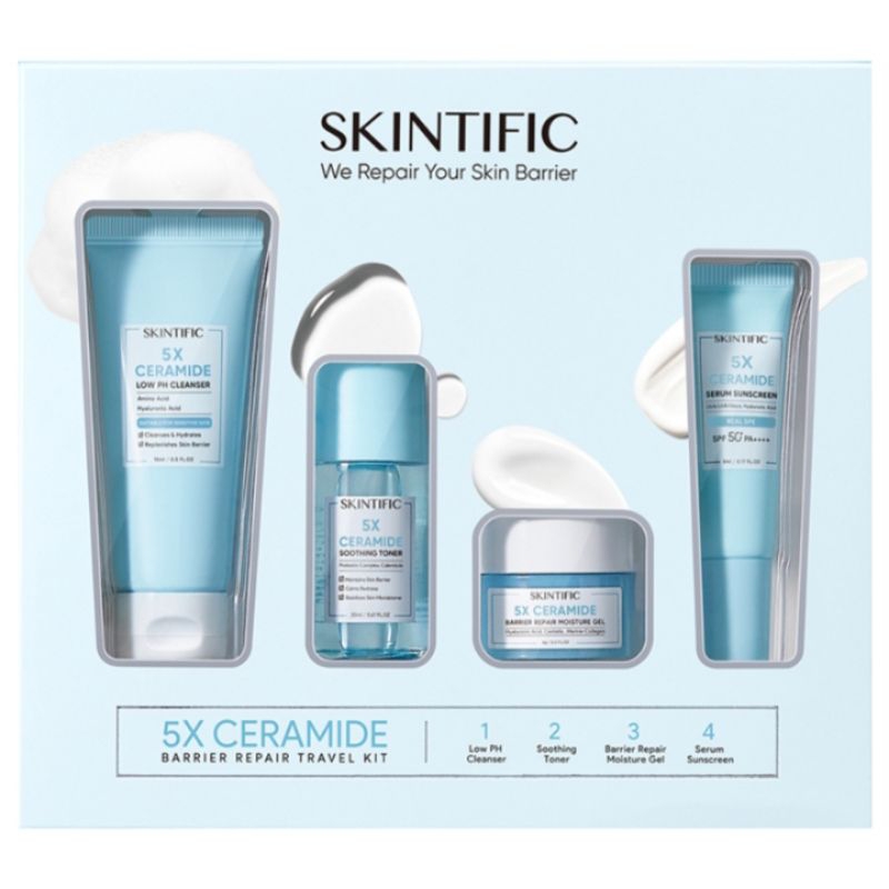 skincare skintific BARRIER SET 1 paket 4 pcs