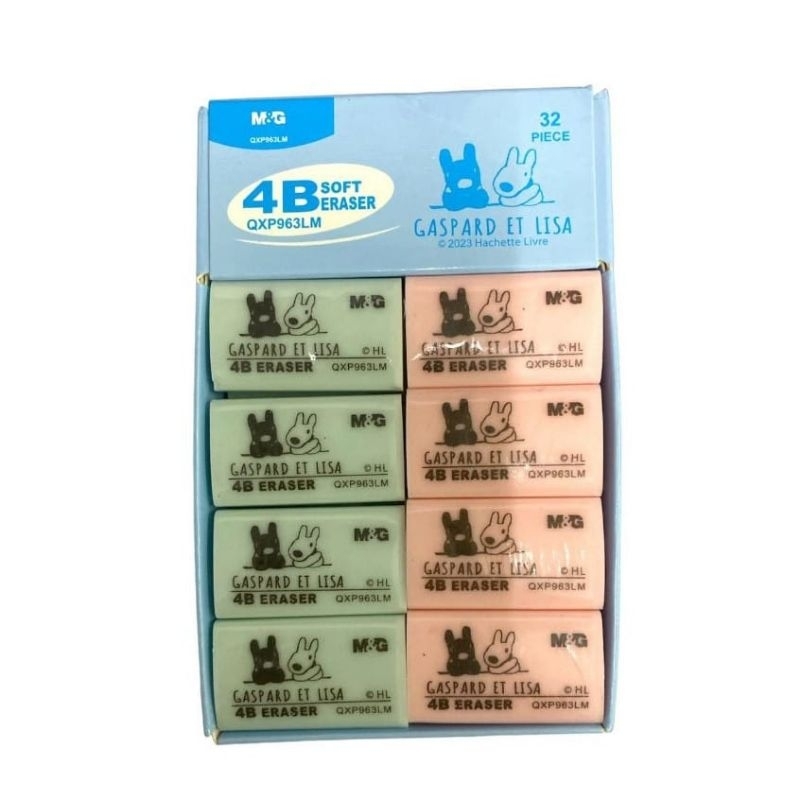 

PENGHAPUS M&G GASPARD ET LISA QXP963LM ERASER 4B PASTEL COLOR