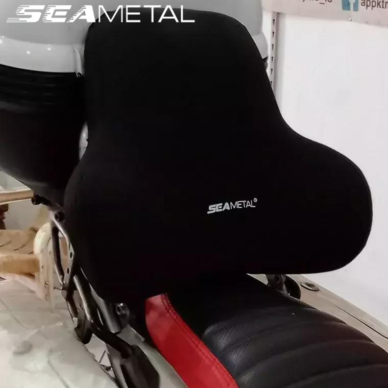 Bantal Punggung Motor Mewah Sandaran Leher Punggung Kulit Premium Bantal Berkualitas Bantal Motor Sa