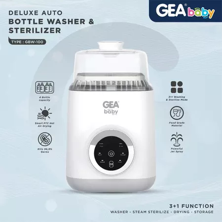 GEA BABY Deluxe Auto Bottle Washer & Sterilizer GBW-100