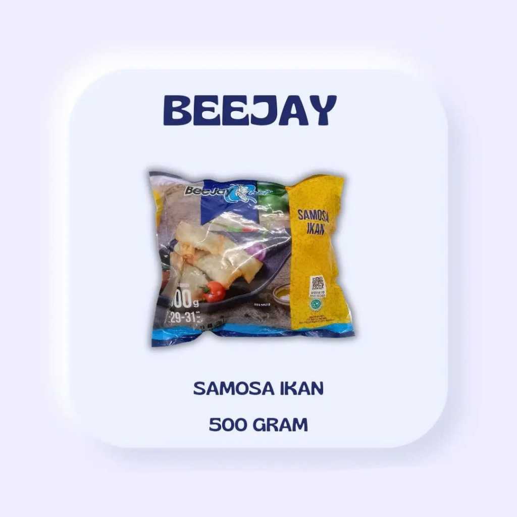 

ADDRIELLA Beejaychef Samosa Ikan 500gr | Beejaychef/Frozenfood/Frozenfood Murah