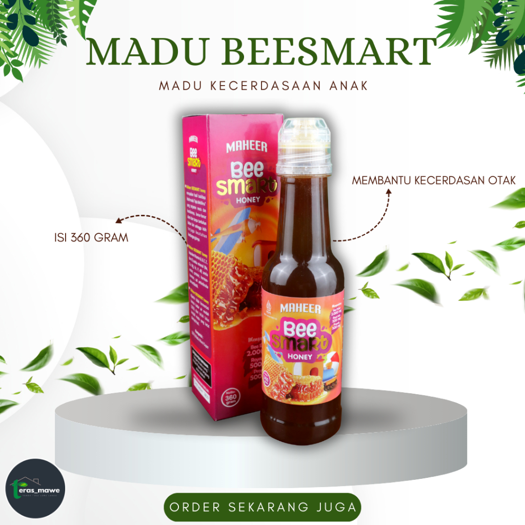 

mADU BEESMART | MADU MAHEER BEESAMRT | Maheer BeeSmart Madu Kecerdasan Anak Madu Otak