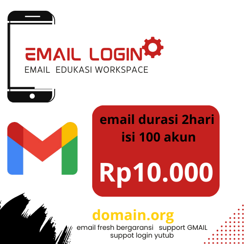 email edu kadaluarsa 2hari isi 100pcs