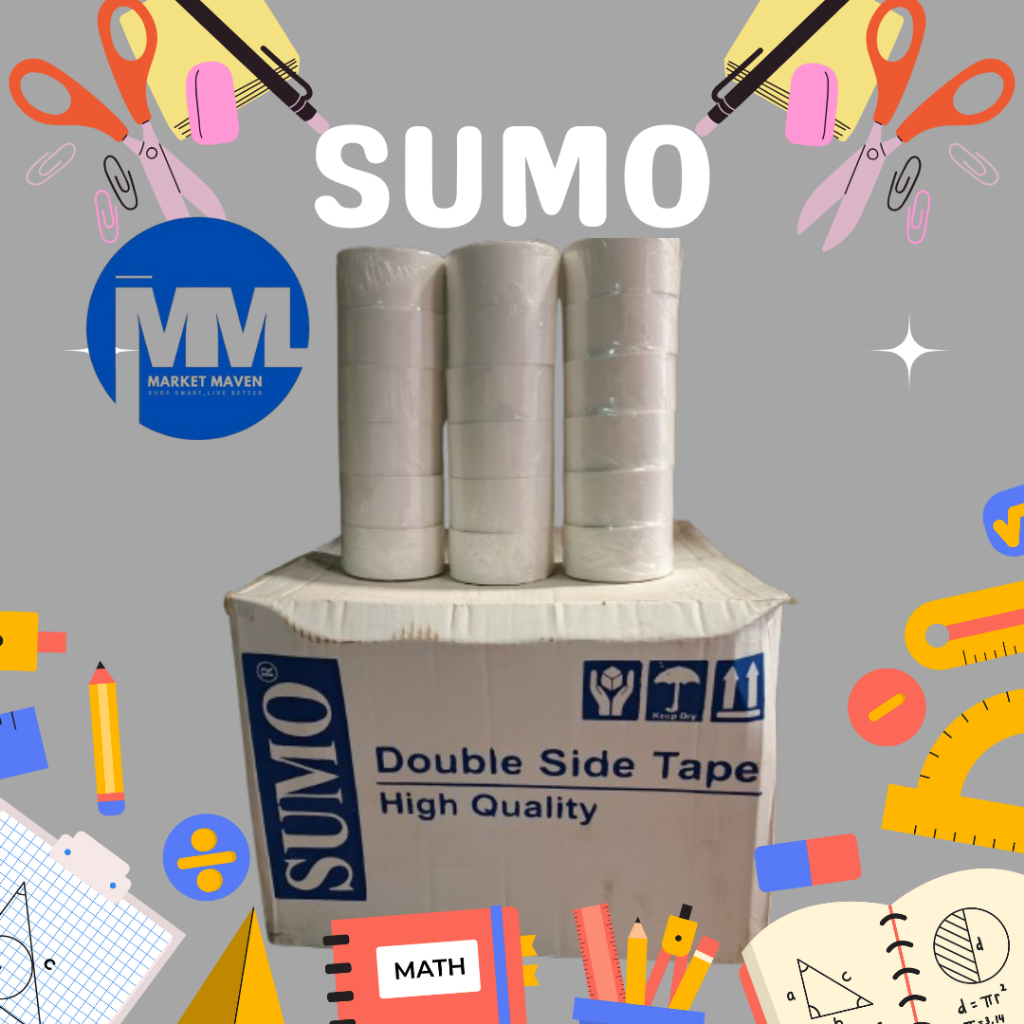 

[TERMURAH] Lakban OPP Tape Isolasi Double Tape SUMO 48mm