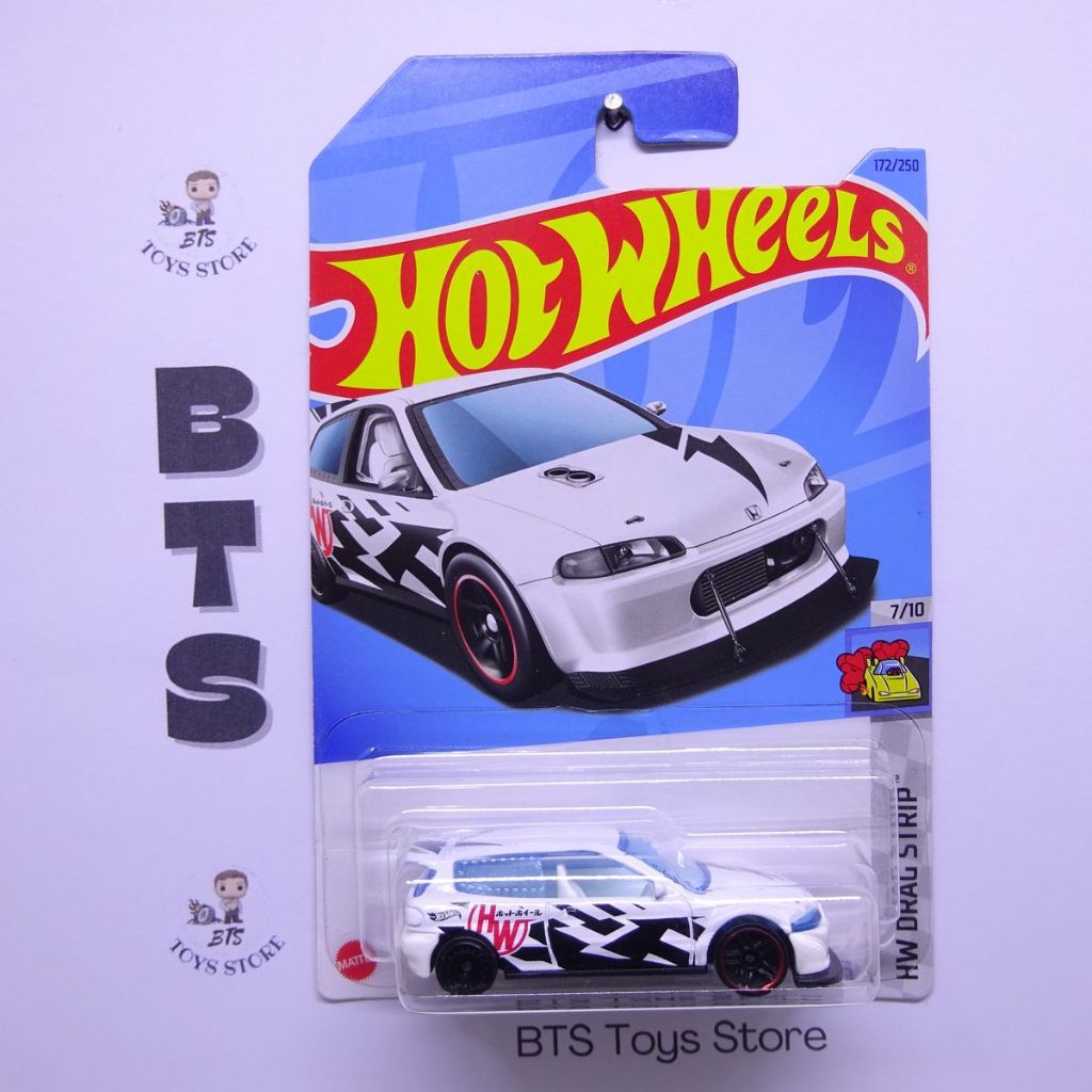 Hot Wheels Honda Civic Custom Putih HW