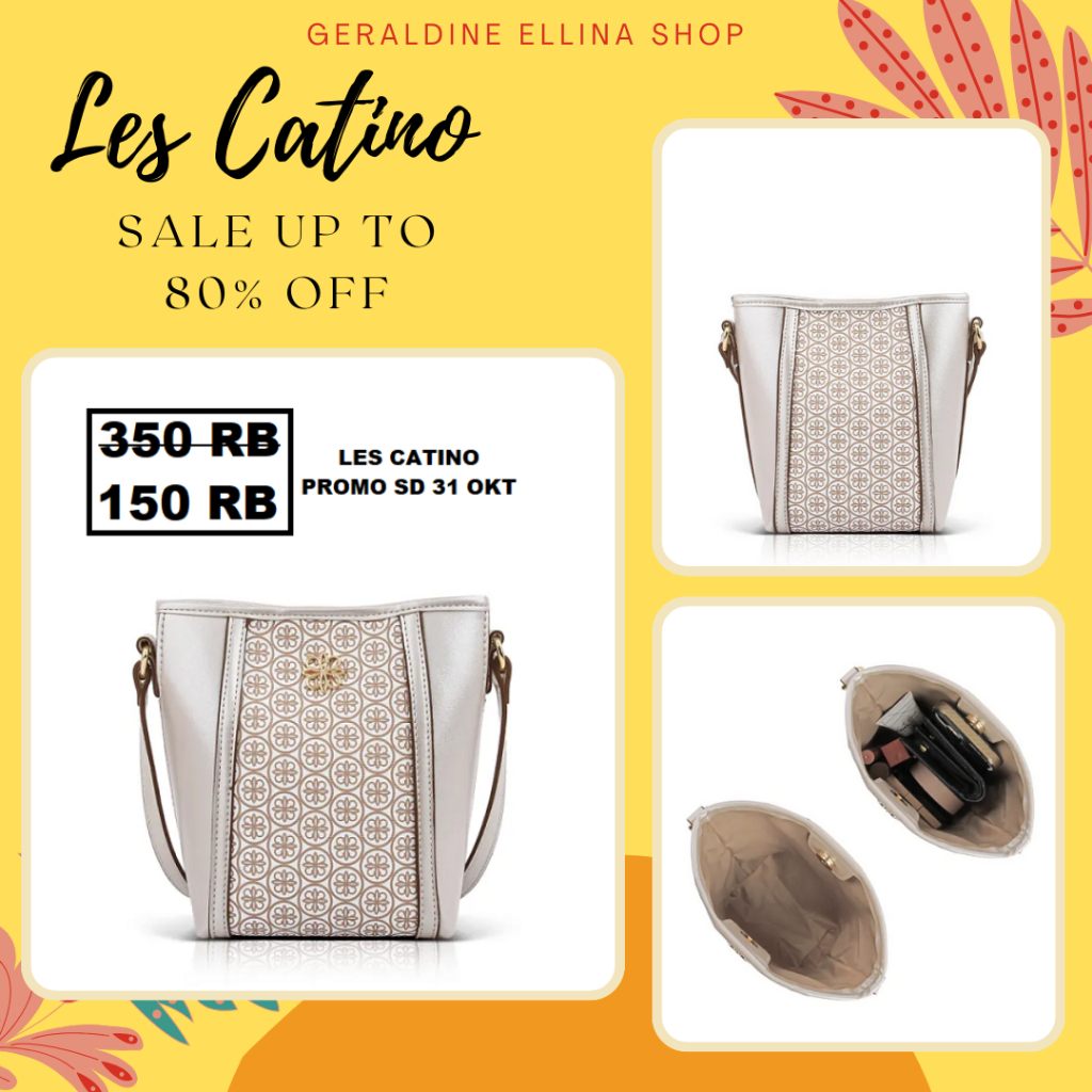 Tas wanita tas Les catino ORINO crossbody bag sale 100% ORIGINAL STORE